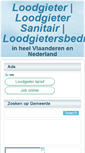 Mobile Screenshot of loodgieters.leovacity.be