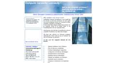 Desktop Screenshot of computer-herstellingen.leovacity.be