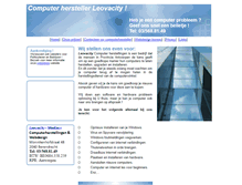 Tablet Screenshot of computer-herstellingen.leovacity.be
