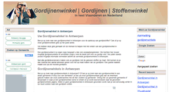 Desktop Screenshot of gordijnenwinkels.leovacity.be