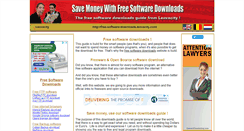 Desktop Screenshot of free-software-downloads.leovacity.com